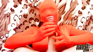 Utter Assets Zentai Spandex Bang-Out!