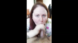 Make me spunk! Unexperienced blowage