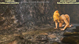 Samus Aran on a Unusual Alien Planet part3 Utter