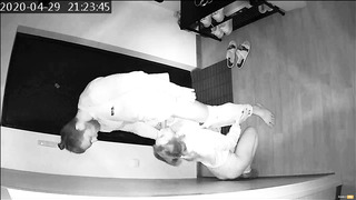 Covert Camera Caught A Young Wifey On Cuckold With A Neighbor At Night - Night A