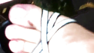 Only with G-Cord and Heels in Public Park