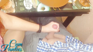 College Girl hj acquaintance in a college cafe