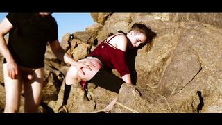 Marionette chicks pleads to gobble spunk while getting flogged