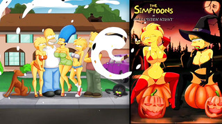 Halloween night with fucky-fucky - The Simptoons