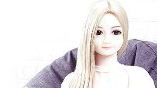 Young Romp Damsel teenage Light-Haired finest Suck Off and Ass Fucking Internal Ejaculation with humungous breasts