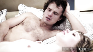 Fabulous blond deep throats man rod