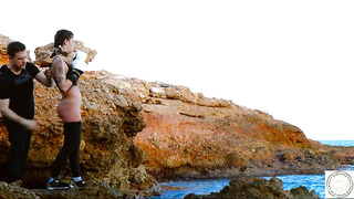 DOMTHENATION - Smacked  nips pinned  and fed caboose in the hottie of golden hour