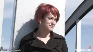 Ginger cockslut deep facehole ravaged outdoor (James Deen, Yakima Squaw, Sir James)