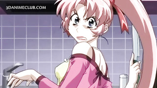 Hard-Core hump in three dimensional anime movie compilation