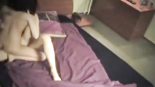 Teen lesbos stagged in their guest room