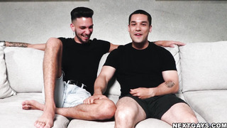 Andrew Miller smashes Liam Skye's cock-squeezing crevice