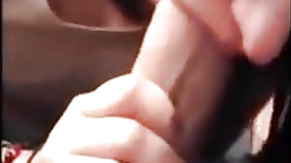 Young Gal with Glasses deep-throats penis and gets Porked