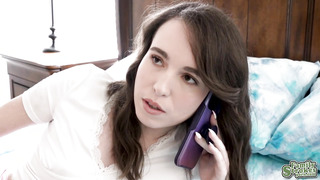 Brooke sucked Chris cock to get her phone back