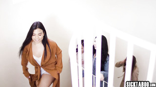 Slumber party and rough sex with stepbro