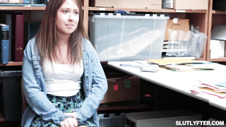 Nadia tries to hide the phone she had stolen