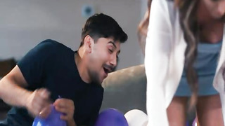 Dude anyone can see up your stepmoms skirt