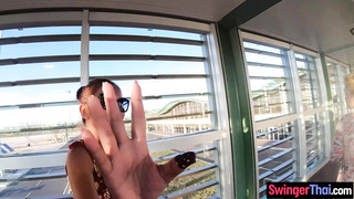 Airplane travel and sex in the hotel