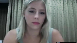 Holy Ass Omegle College Blonde Slut