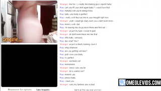 Submissive Omegle plays teen on