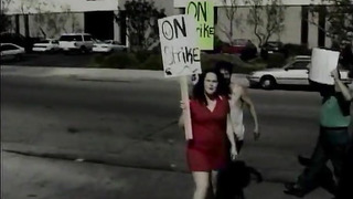 Horny brunette slut gets fucked by BBC