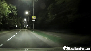 Teacher ends up sucking me off in car