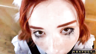 Deep Sloppy Blowjob from Stepsister