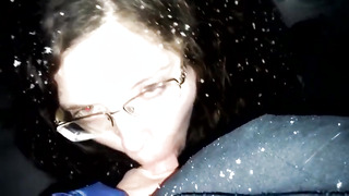 Nerdy Snow Cockblower