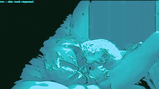 HOT HOT SEX IN BLUE SCREEN CARTOON