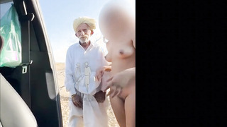 Bare Wifey Road Joy With A Rajasthani Guy In Outdoor Hook-up