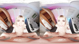 Luna B-Bunny Doesn't Care If Someone Comes in The Sauna While She Plows You