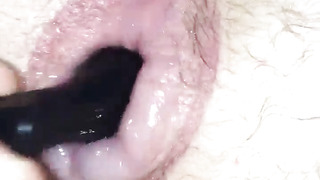 Porking my pointy fellow puss with a plaything