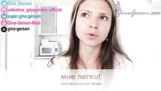 Gina Gerson , homevideo, dialogue, for admirers, response questions part four, porn industry star