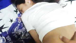 Teen is cutely boinked by her paramour