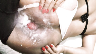 The kinky COUGAR had her arse buggered and torned open, leaving her with an extraordinaire ass fucking opening.