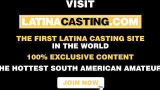 Bashful Ginger-haired Mexican Disrobed & Rode In Faux Modeling Casting