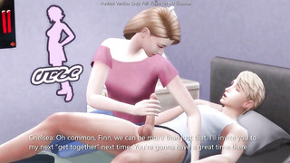 Super hot COUGAR Landlady Ravages Bashful Teenie Tenant - sims four - THREE DIMENSIONAL Anime porn