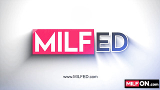 MILFON.com introduces: The Seep with kinky COUGAR Ryan Keely & Hairy man Hudson