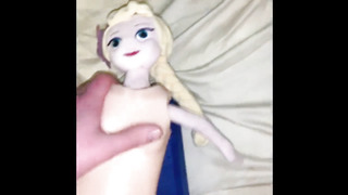 Pulverizing A Lil Costume Play Disney Queen 65cm Smallish Teenager Chick and Facial Cumshot