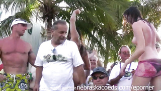 Impressive Real Home Vid Of Raw Tshirt Challenge During Desire Jamboree Key West