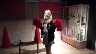 Kate Bloom is a messy minded ash-blonde stunner who enjoys to nail messy prosperous studs