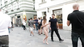 Stella Bare in Public 1