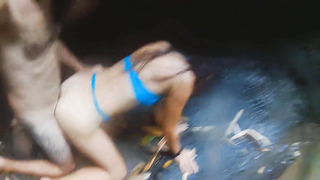 Humid FUCK-FEST in Tropical Rain